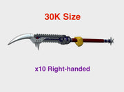 10x Right-handed RotoSpear: Nightmare (30k Size) 3d printed