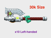 10x Evil Eye: Rafnyr Energy Axe (30k Size) Left 3d printed