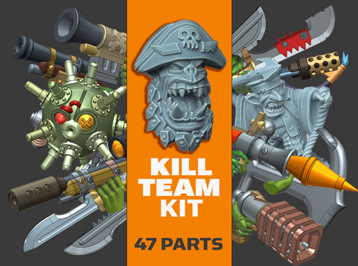 Brewguzzla's Buccaneers : Kill Team Kit 3d printed
