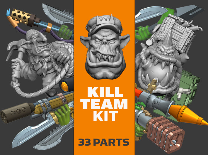 Horcanz Heroes : Kill Team Kit 3d printed