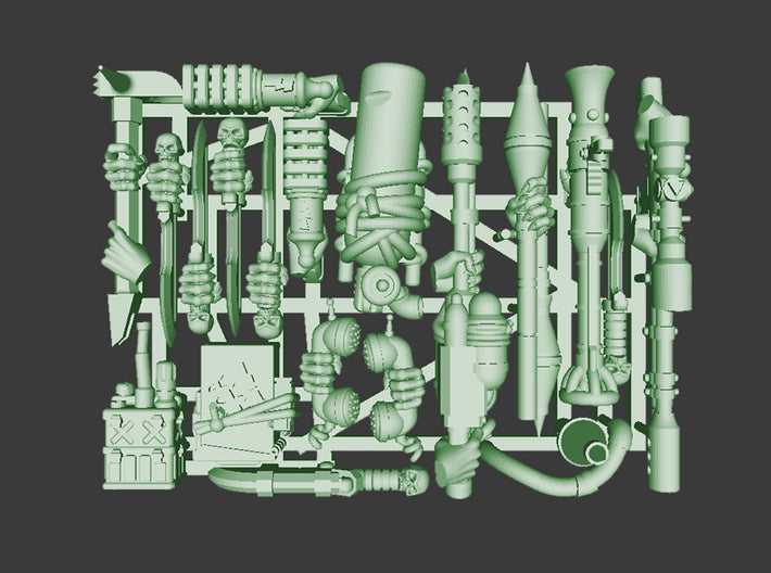 Horcanz Heroes : Kill Team Kit 3d printed