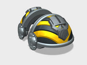 5x Striped Ironheads- T:3b Tartaros Shoulder Sets 3d printed