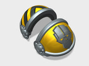 5x Ironheads - T:3b Tartaros Shoulder Sets 3d printed