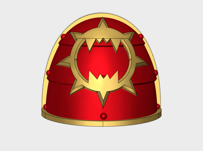 10x Wrecker Legion - G:1a Shoulder Pads 3d printed