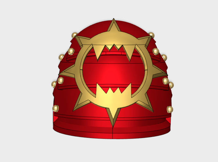 10x Wrecker Legion - G:1b Shoulder Pads 3d printed