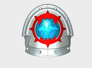 10x World Wreckers 2 - Abhorrent Shoulder Pads 3d printed