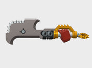 10x Left-handed RotoAxe : Ashen Rake 3d printed