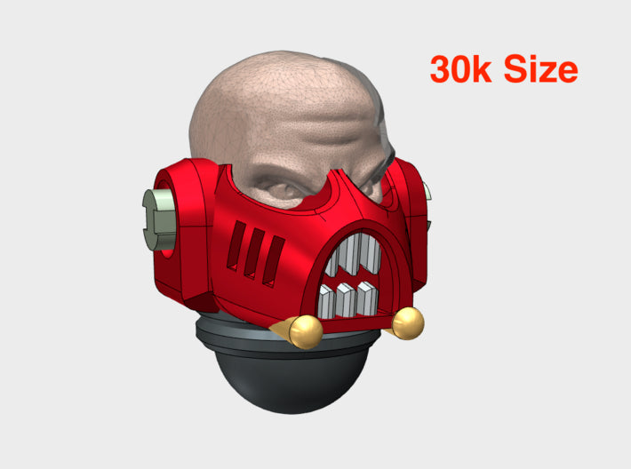 10x Chaos 1 - G:6m Boxer Masks 3d printed