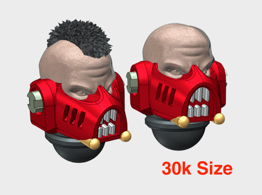 10x Chaos 2 - G:6m Boxer Masks 3d printed
