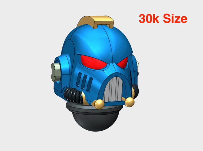 10x Base - G:6b Boxer Helmets 3d printed
