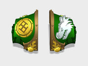 Dragon Head Clan - T:6n Nocturis Shoulder Sets 3d printed