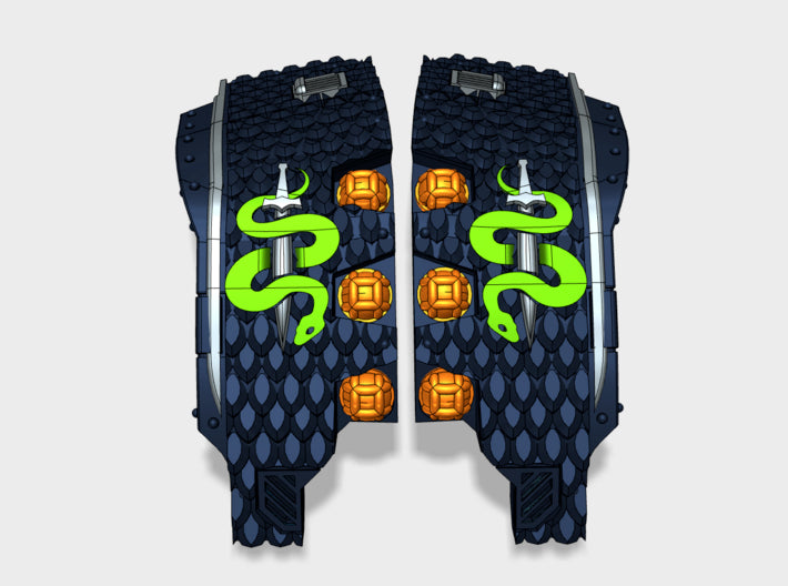 Shadow Vipers : Atlas Pat. Carapace 3d printed