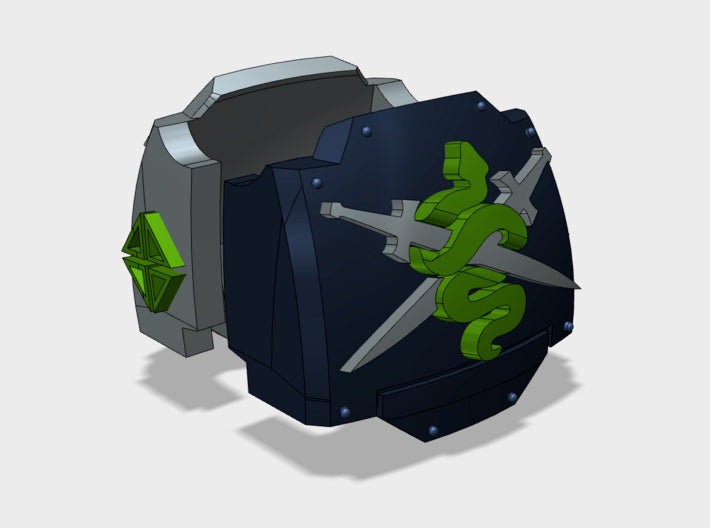 Shadow Vipers : Atlas Pat. Shoulders 3d printed