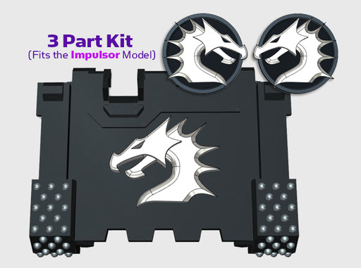 Black Dragons : Impala Branding Kit 1 3d printed