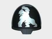 10x Silverbacks - G:13a Shoulder Pads 3d printed