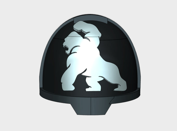 10x Silverbacks - G:13a Shoulder Pads 3d printed