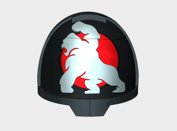 10x Silverback Circle - G:13a Shoulder Pads 3d printed