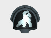 10x Silverback - G:13r Right Shoulders 3d printed