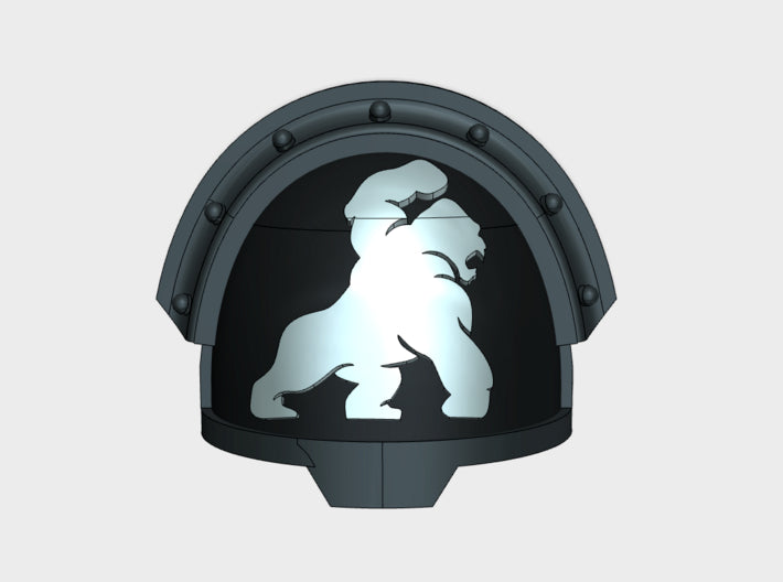 10x Silverback - G:13r Right Shoulders 3d printed