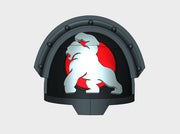 10x Silverback Circle - G:13r Shoulder Pads 3d printed