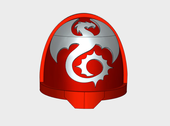 10x Void Drakes - G:11a Right Shoulders 3d printed