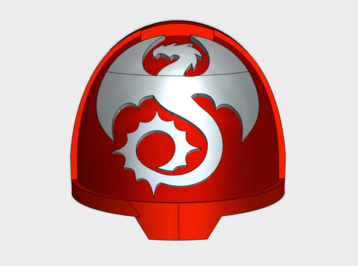 10x Void Drakes - G:13a Shoulder Pads 3d printed