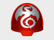 10x Void Drakes - G:13a Right Shoulder 3d printed