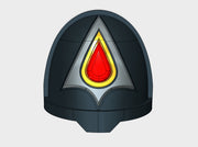 10x Sanguine Spears - G:11a Shoulder Pads 3d printed