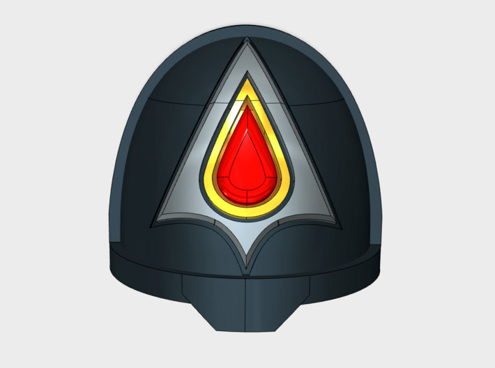 10x Sanguine Spears - G:11a Shoulder Pads 3d printed