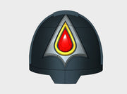 10x Sanguine Spears - G:13a Shoulder Pads 3d printed