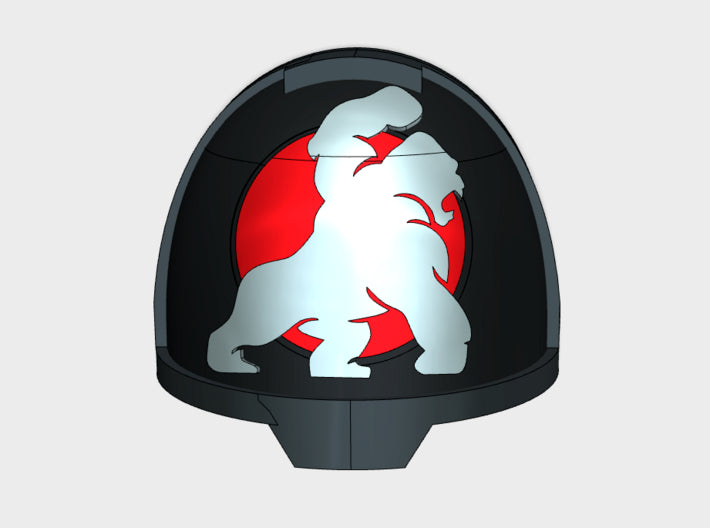 10x Silverback Circle - G:13a Right Shoulders 3d printed