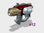 Side-by-side Combo: Terminator Thermobolt 3d printed