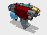 Side-by-side Combo: Terminator Plasbolt 3d printed