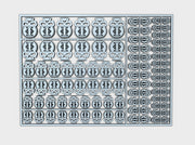 Red Hunters - Flat Vehicle Insignia pack 3d printed