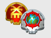 5x World Wrecker - T:4-Rage Terminator Pads 3d printed