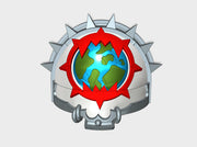 10x World Wrecker - T:4b Chaos Terminator Pads 3d printed