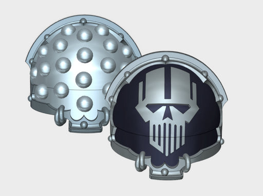 5x Iron Heads - T:1d Studded Terminator Pads 3d printed