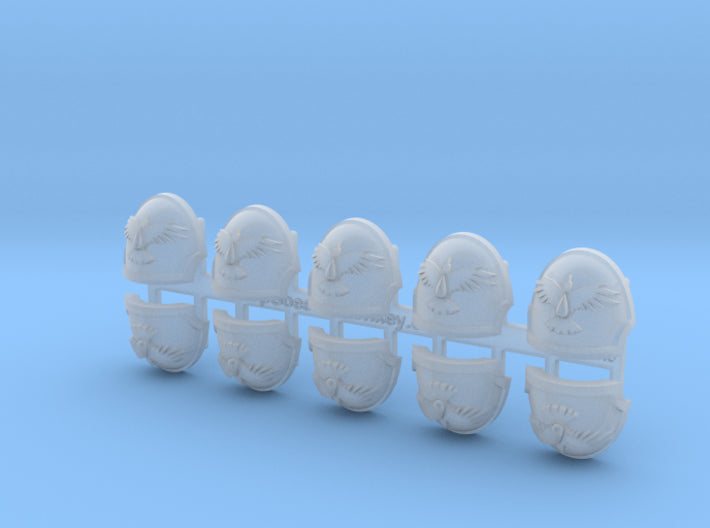 10x Storm Crows - G:10a Left Shoulders 3d printed