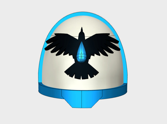 10x Storm Crows - G:11a Shoulder Pads 3d printed