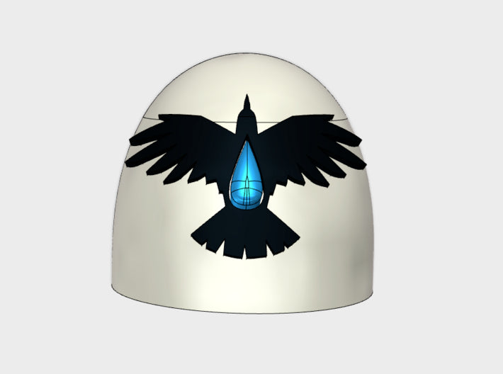 10 Storm Crows - G:5a Shoulder Pads 3d printed