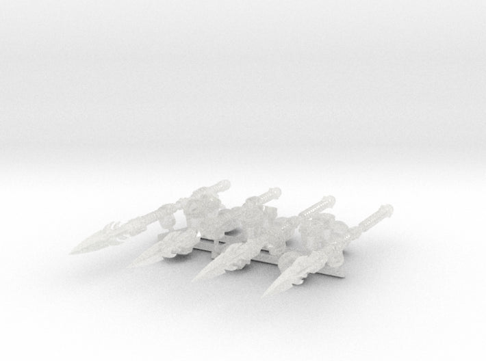 4x Energy Spear: Phonecian - Prime Set 3d printed
