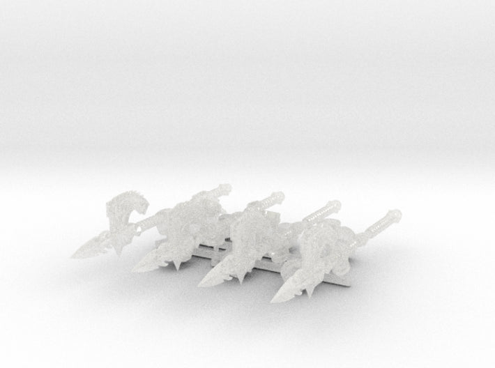 4x Roto Halberd: Phonecian - G:4 Set 3d printed