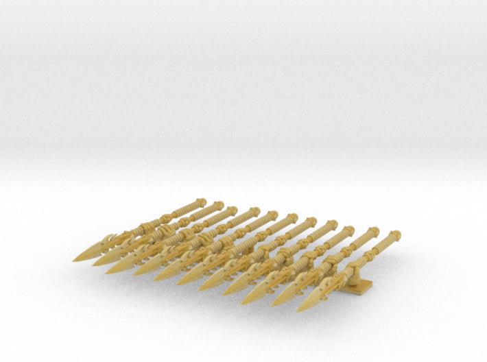 11x Energy Spear: Phonecian 3d printed