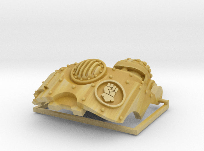 Kings Fist: Atlas Sarcophagus Set 3d printed