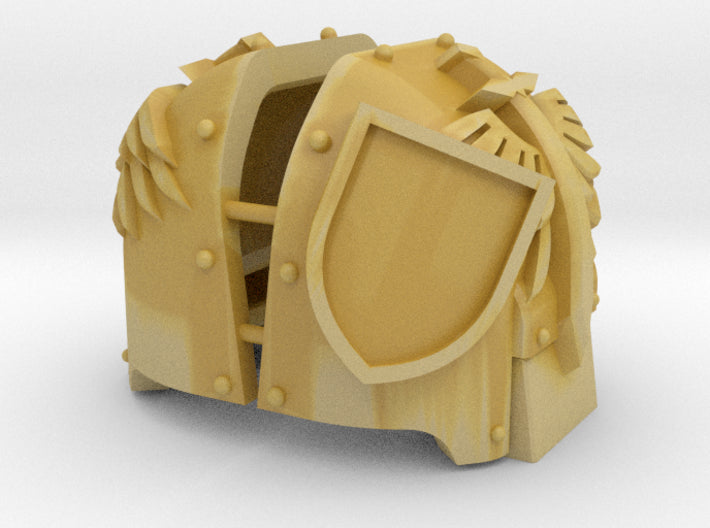 Wing Swords: Atlas Pattern Shoulder Pads 3d printed