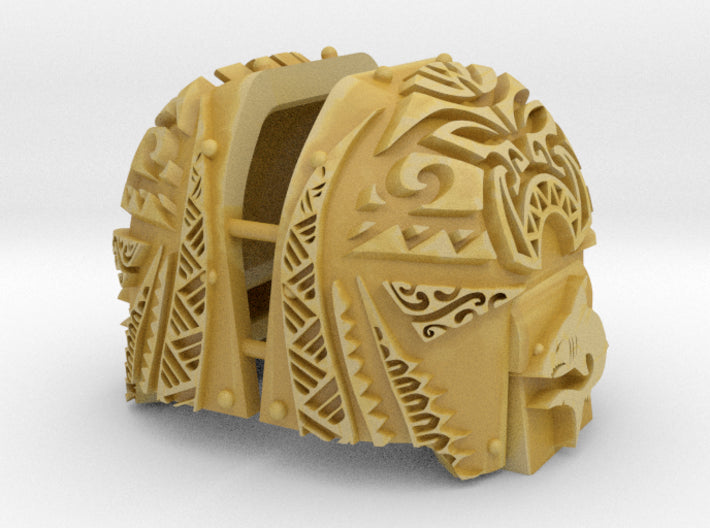 Makodon: Atlas Pattern Shoulder Pads 3d printed