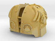 Black Birds: Atlas Pattern Shoulder Pads 3d printed