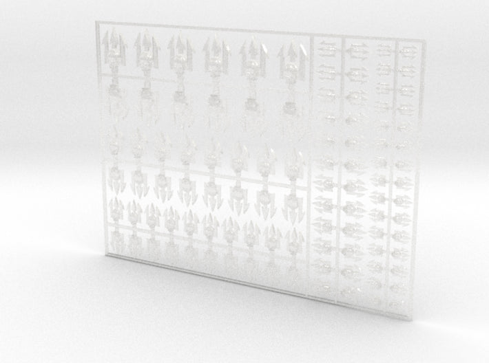 Neptune Spears - Flat Vehicle Insignia pack 3d printed