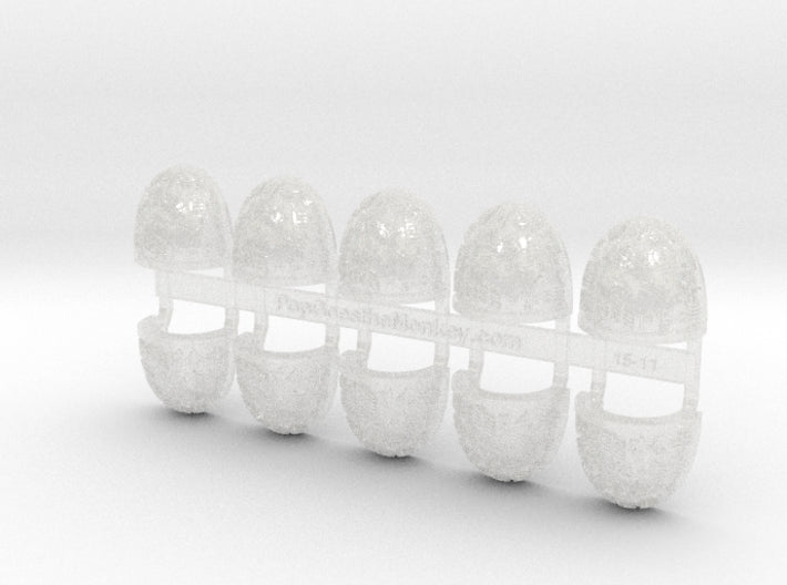 10x Neptune Runes - G:4a Shoulder Pads 3d printed