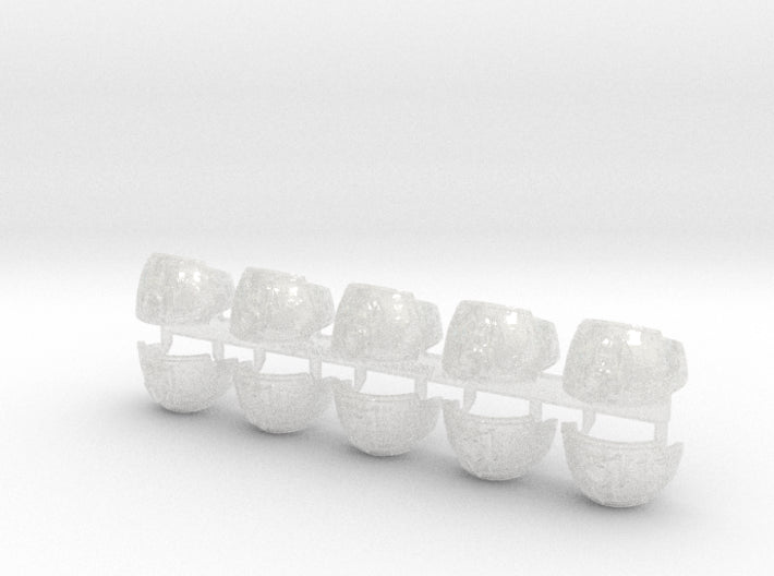 10x Neptune Spears - Brethren Plate (L&amp;R) 3d printed